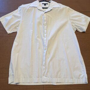 Men's Banana Republic - Off White Short Sleeve - Size Medium. Like new